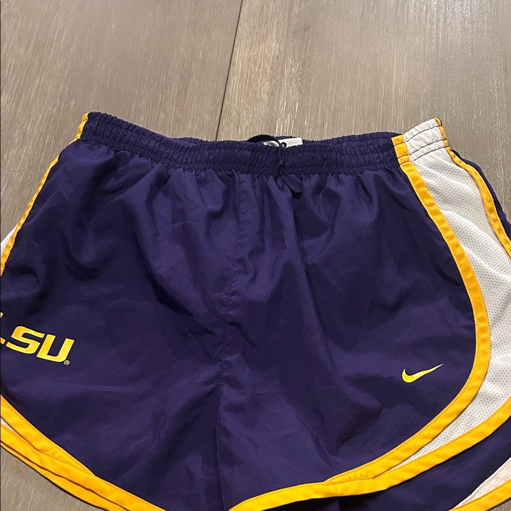 LSU‎ Nike Purple and Gold Sports Shorts